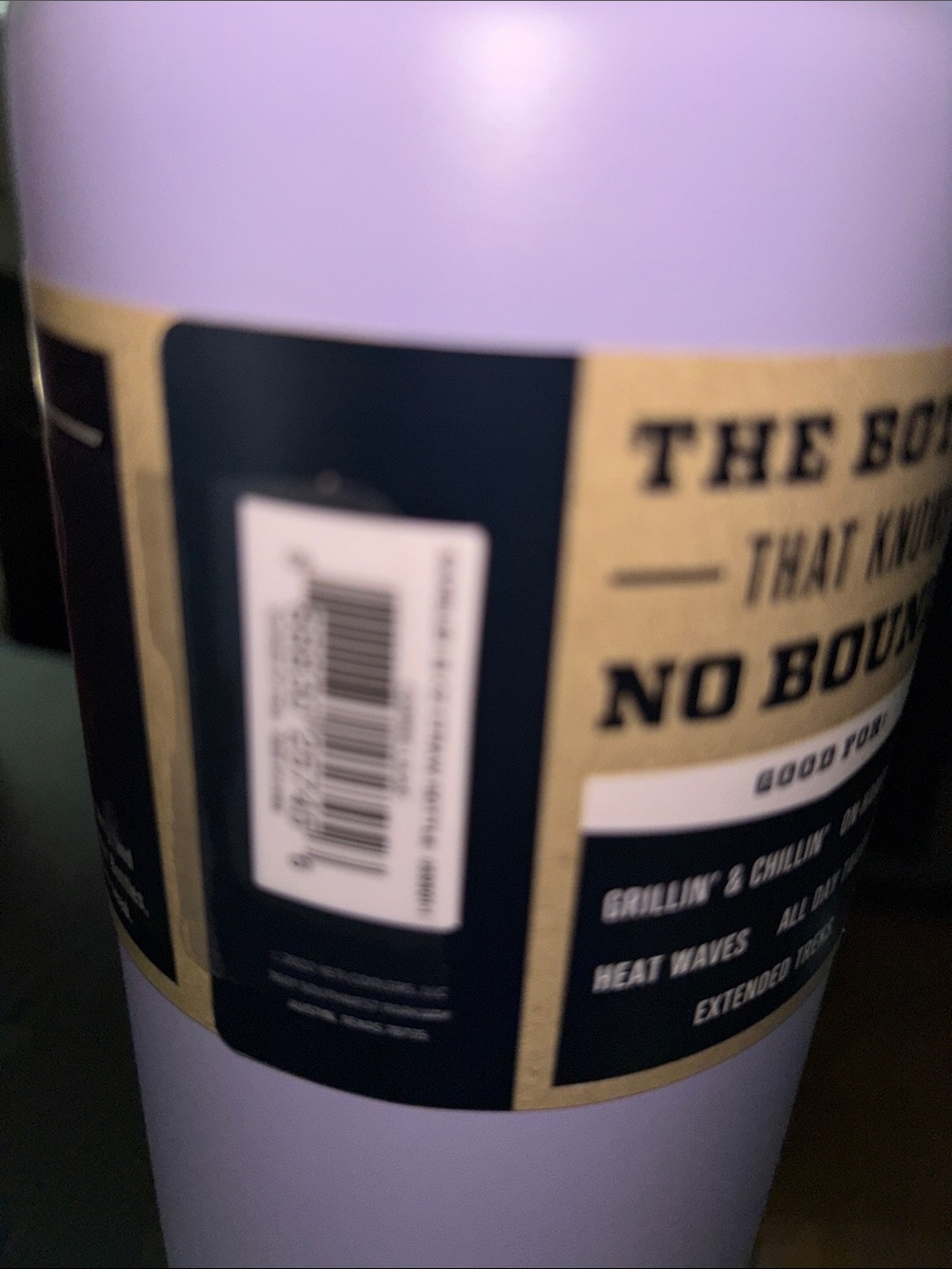 Yeti Rambler 26oz Bottle in Light Lavender with Stainless Accents - Picture 2 of 4